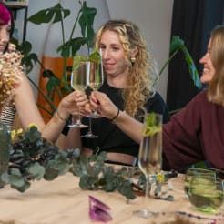 Blumen Haarkranz Workshop München preview