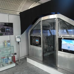 Fliegen im Simulator preview