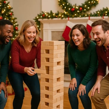 Weihnachtsfeier Mitmach-Stationen