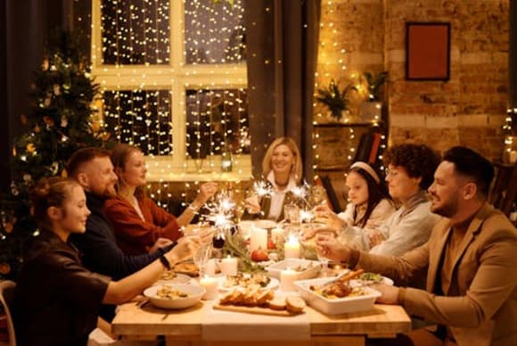 Weihnachtsdinner Komplettpaket in Leipzig