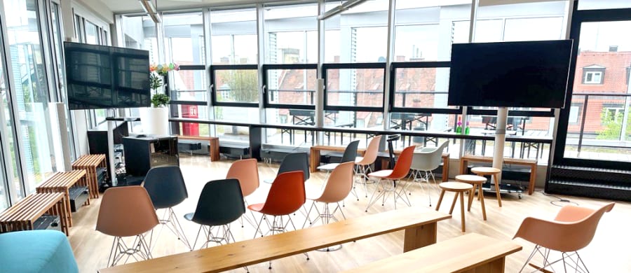 Eventlocation Moderner Collaboration Space 