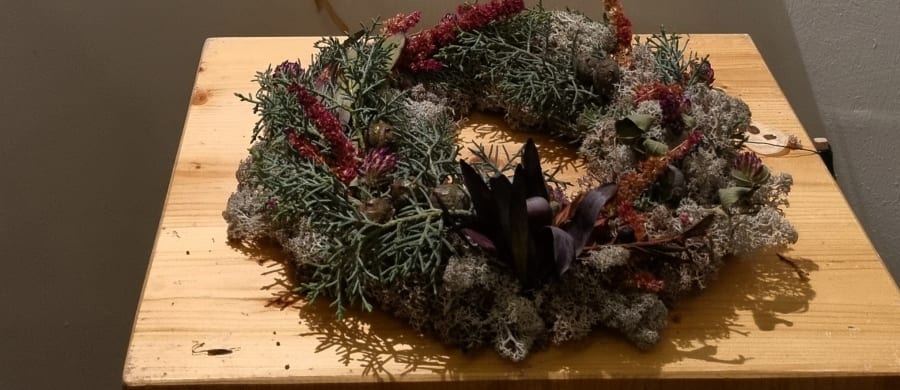 Adventskranz binden in München