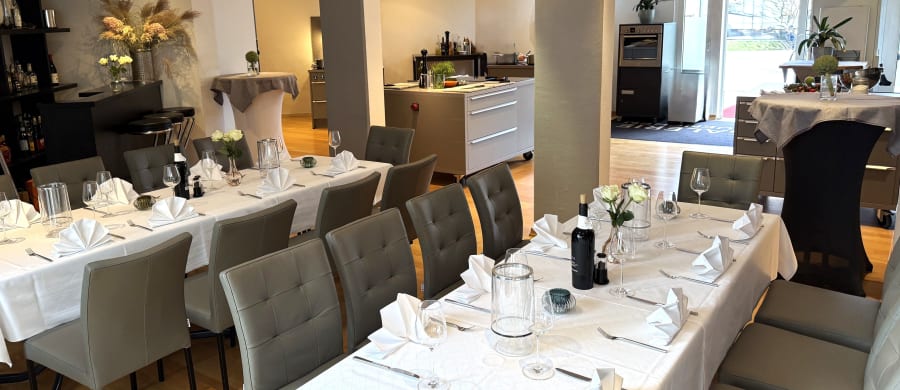 Eventlocation Kochlocation mit Lounge in München