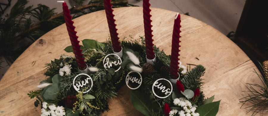 Adventskranz Workshop München 