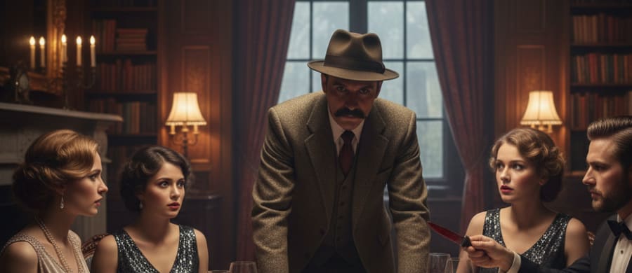 Weihnachtsfeier Krimi Dinner