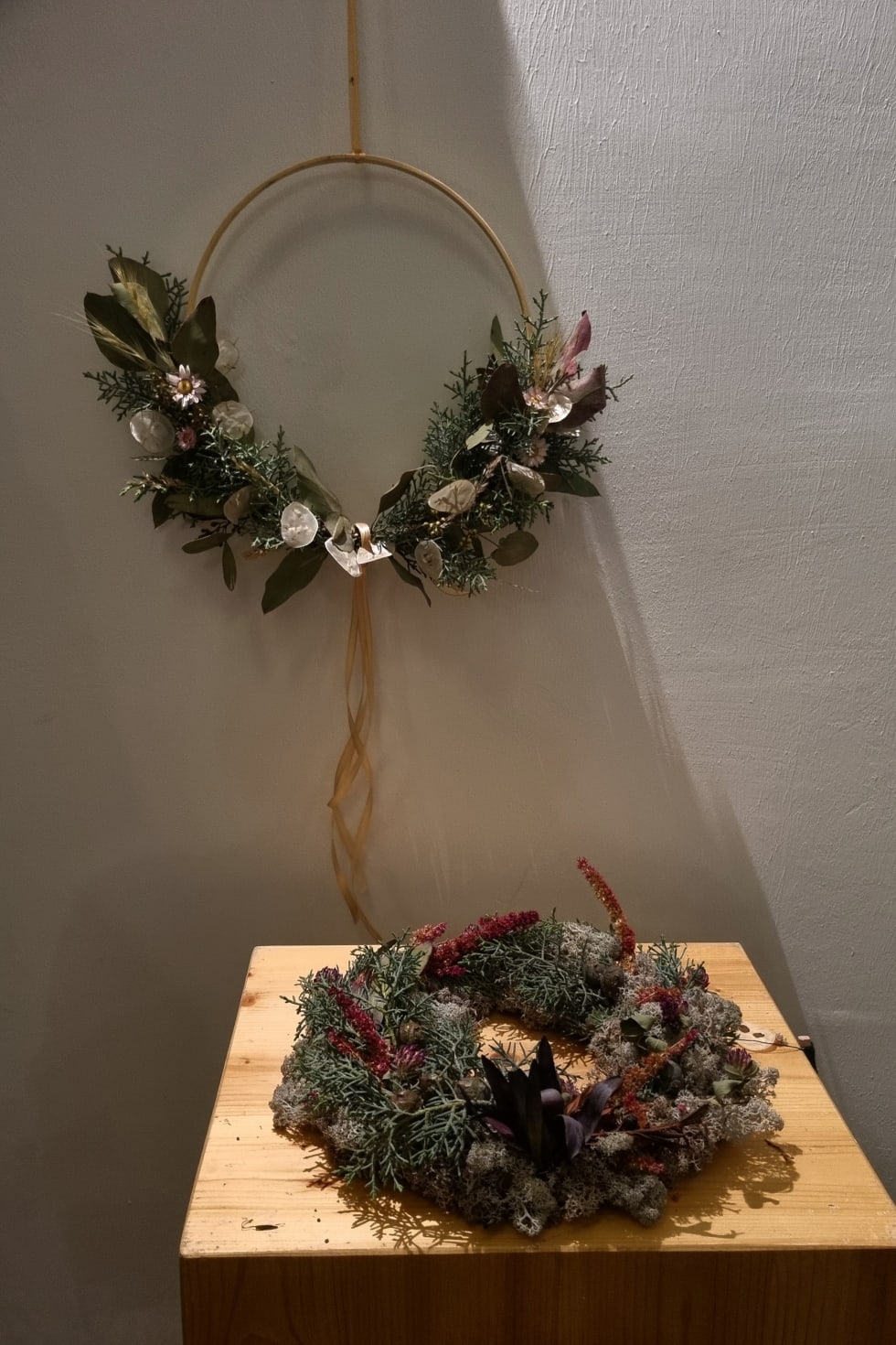 Adventskranz binden in München