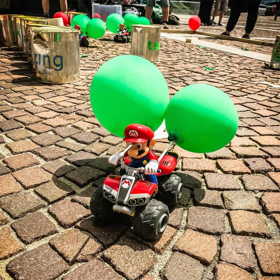 Reallife Mario Kart