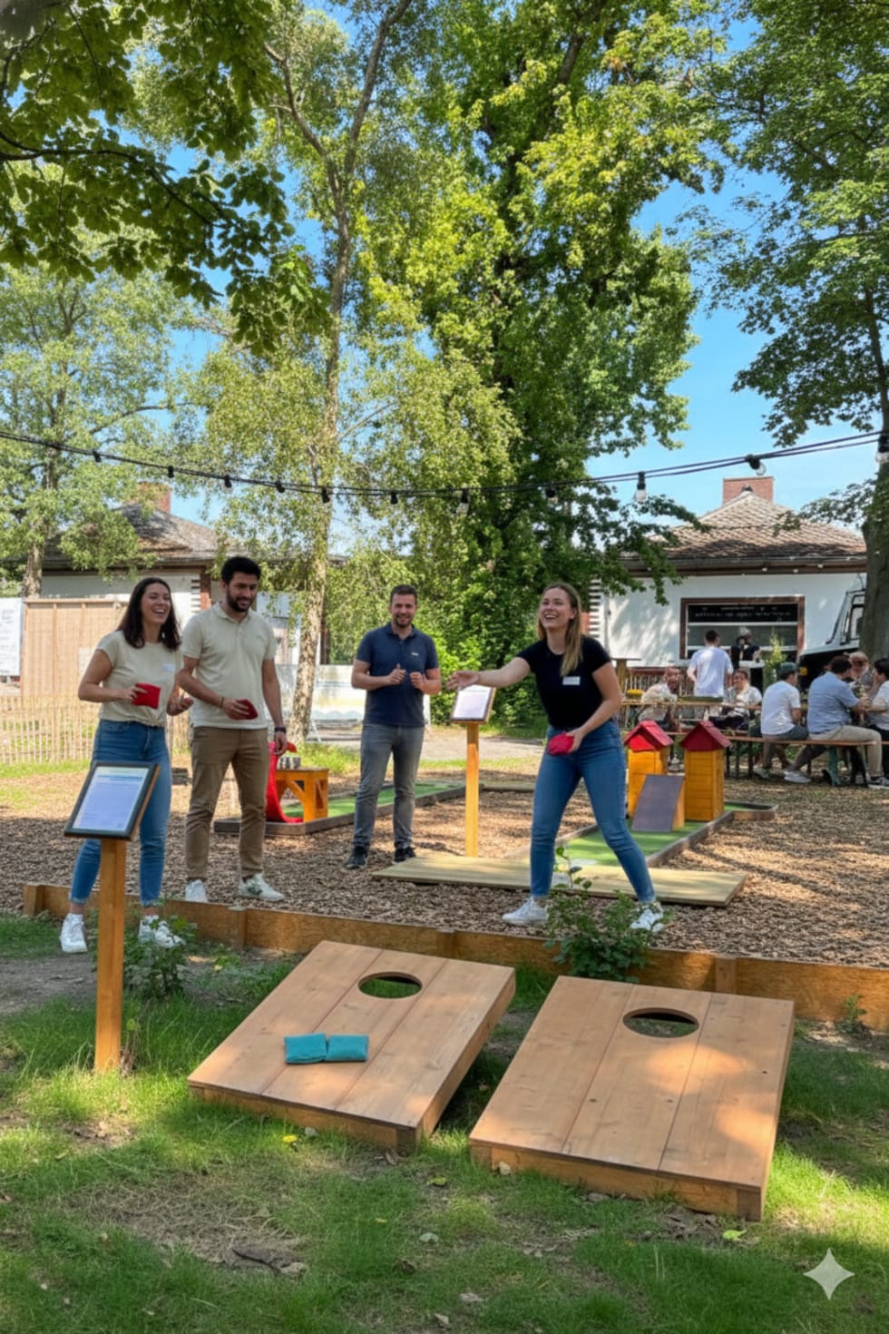 Teamparcours Plötzensee