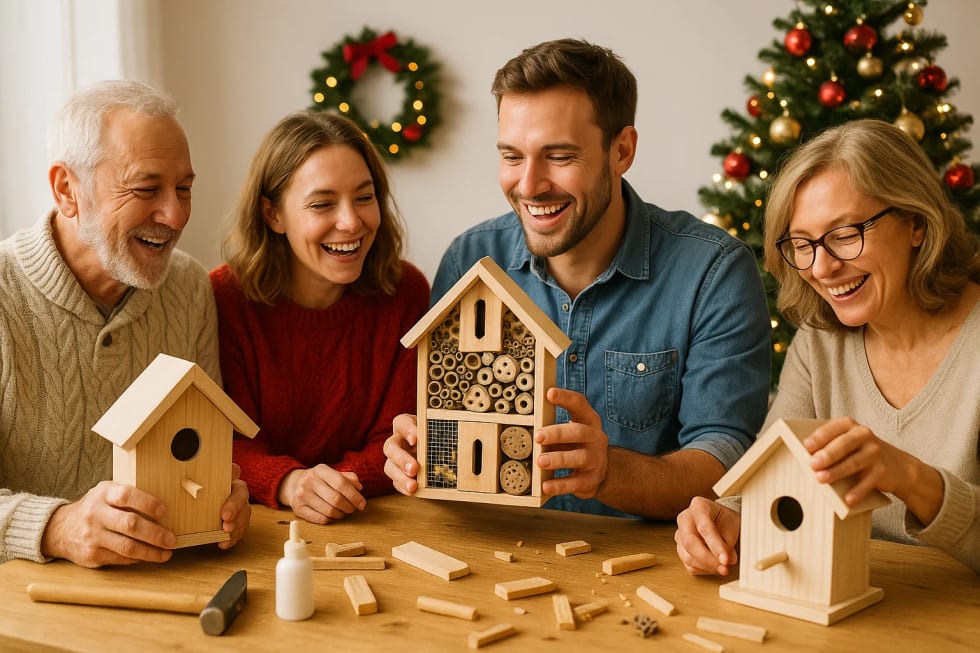 Grüne Weihnachtswerkstatt