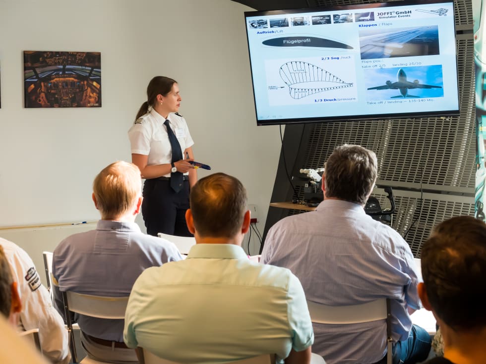 Management Training im Flugsimulator 