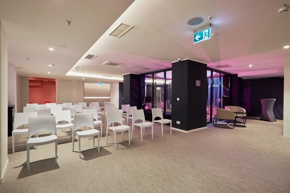 Workshopraum mit Lounge-Flair