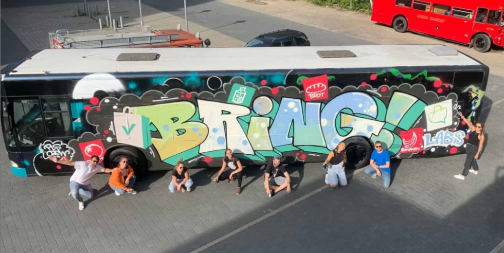 Paint the Bus Kunst Workshop