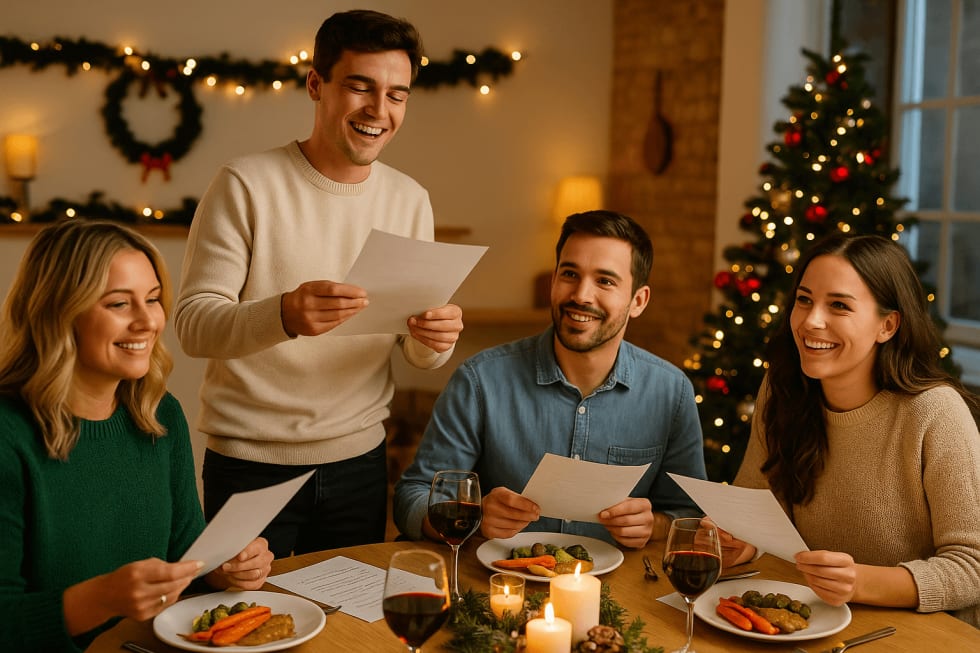 Weihnachtsfeier Krimi Dinner