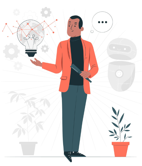 AI Technology Expertise Illustration