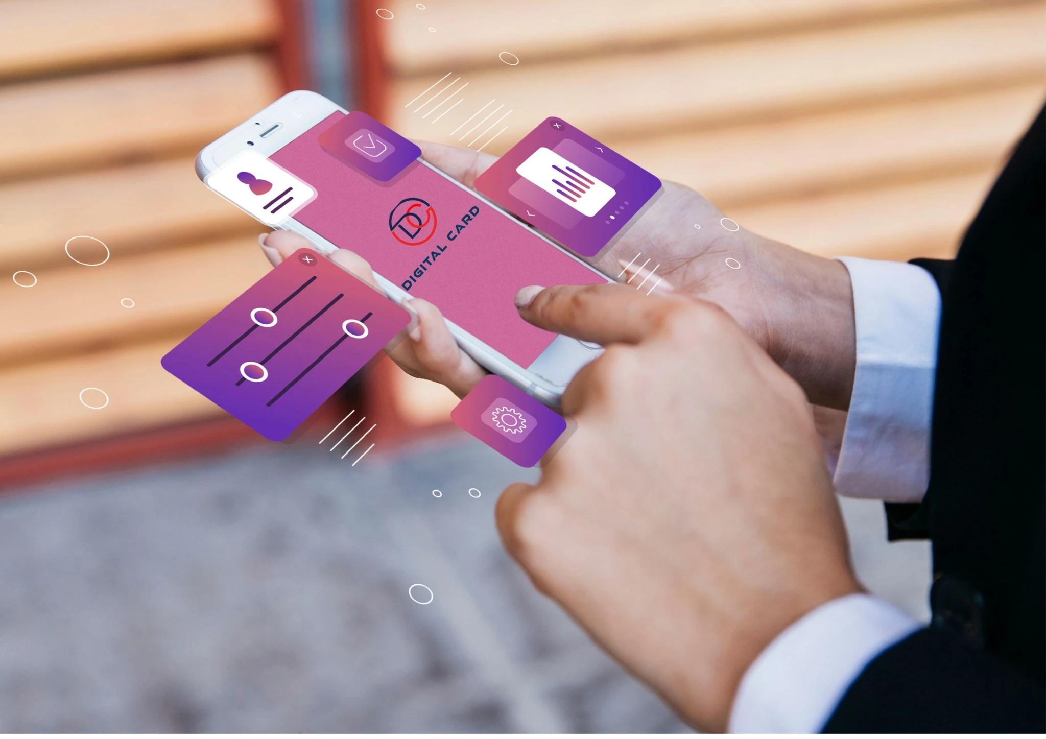 Pocket Mein Rocket Hai Digital Business Card Ad