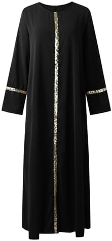 Vue 4 de Abaya Femme Dubai Luxe