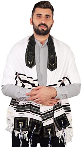 Vue 3 de Tallit Chale De Priere