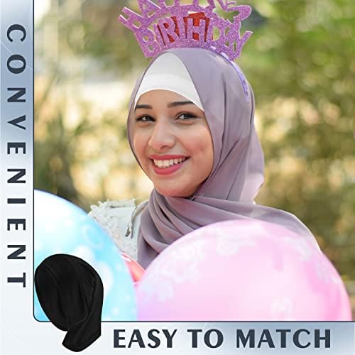 Vue 7 de Pieces Hijab Tube Turban