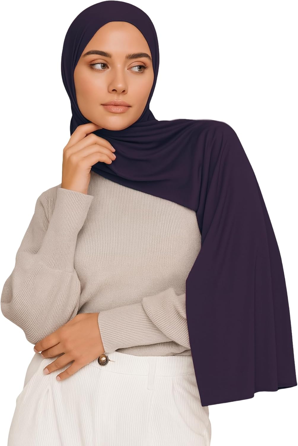 Jersey Echarpe Hijab Pour