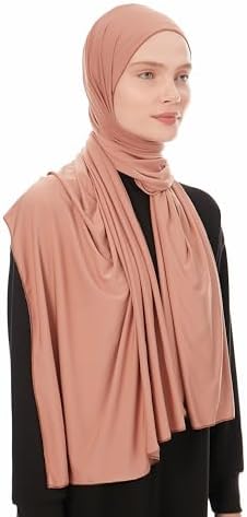 Vue 4 de Hijab En Jersey Pour