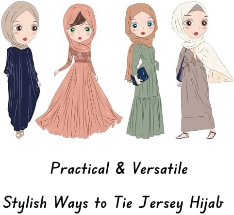 Vue 5 de Hijab Femme Musulmane Foulard