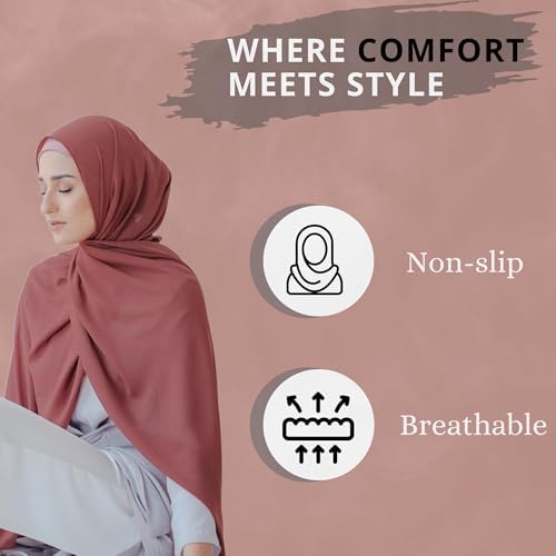 Vue 5 de Noor Pcs Hijab Scarfs