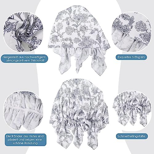 Vue 4 de Foulard Imprime Foulard Pour