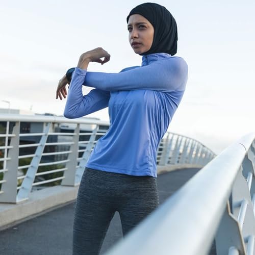 Vue 5 de Pieces Bonnet Hijab Femme