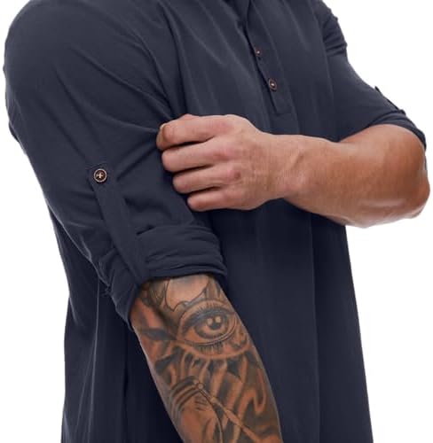 Vue 4 de Thobe Abaya Caftan Decontracte