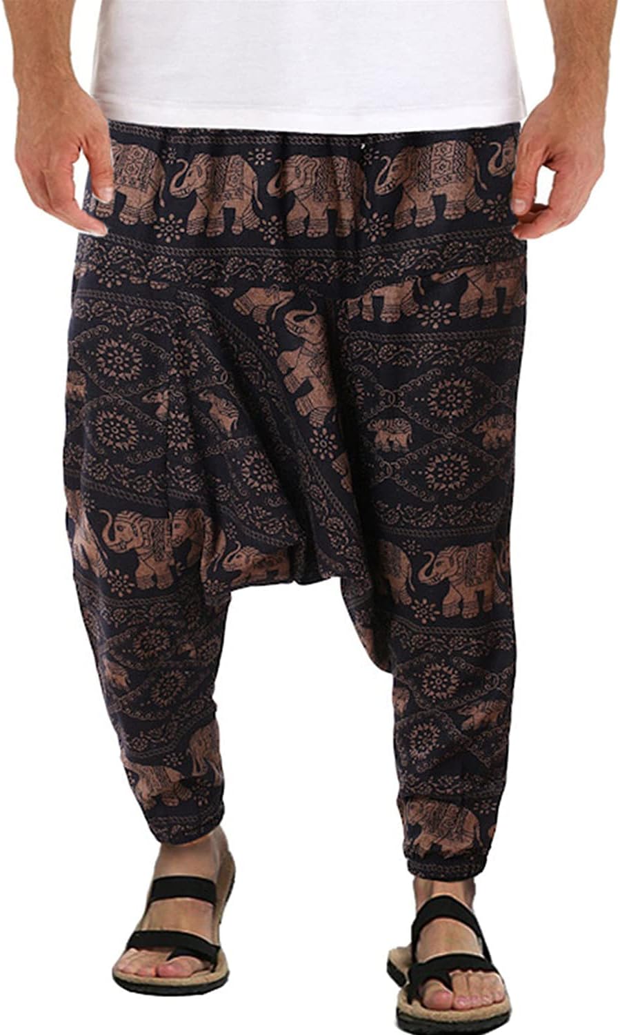 Hommes Sarouel Confortable Taille