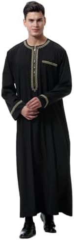 Vue 6 de Djellaba Homme Manches Longues