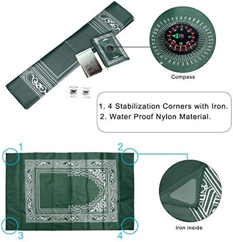 Vue 5 de Hitopin Tapis De Priere