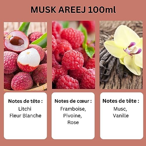 Vue 3 de Ayat Perfumes Musk Areej