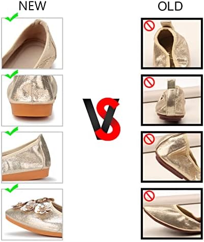 Vue 4 de Ballerines Pliables Pour Femme