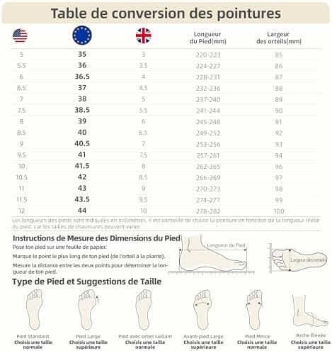 Vue 6 de Ballerines Femme Chaussures Femme