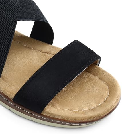 Vue 6 de Sandales Plates La