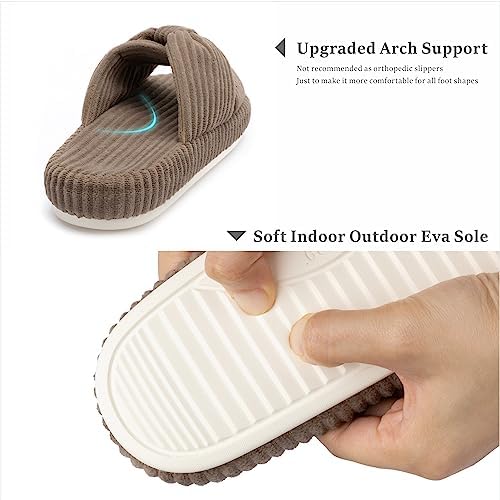 Vue 4 de Pantoufles Pour Femme En