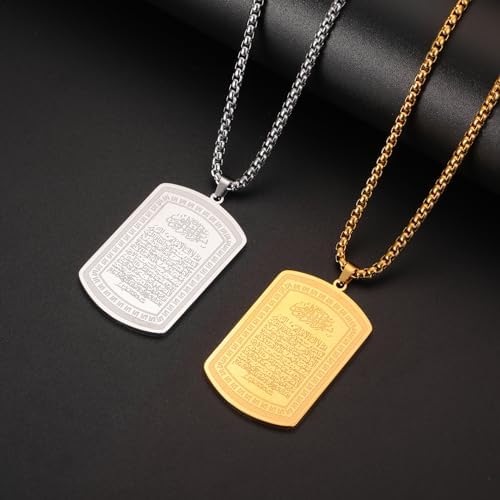 Vue 5 de Collier Islamique Pour Hommes