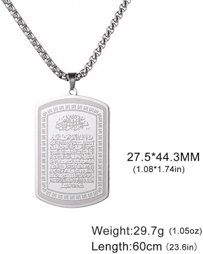 Vue 6 de Collier Islamique Pour Hommes