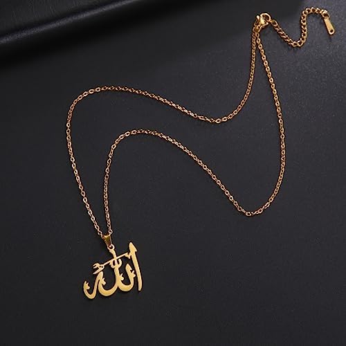 Vue 5 de Collier Allah Islamique Pendentif
