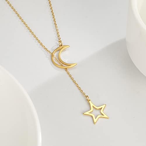 Vue 7 de Collier Pendentif Croissant De