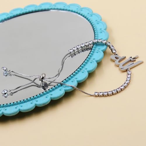 Vue 6 de Bracelet Allah Pour Hommes