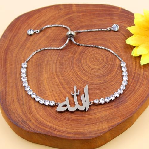 Vue 7 de Bracelet Allah Pour Hommes