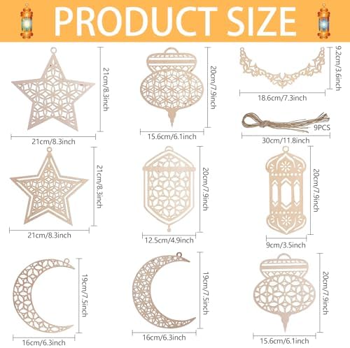 Vue 4 de Lot De Pendentifs Decoratifs