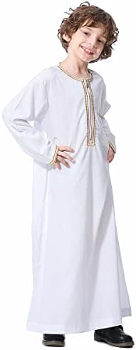 Vue 4 de Enfants Garcons Robes Musulmanes