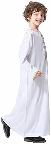 Vue 5 de Enfants Garcons Robes Musulmanes