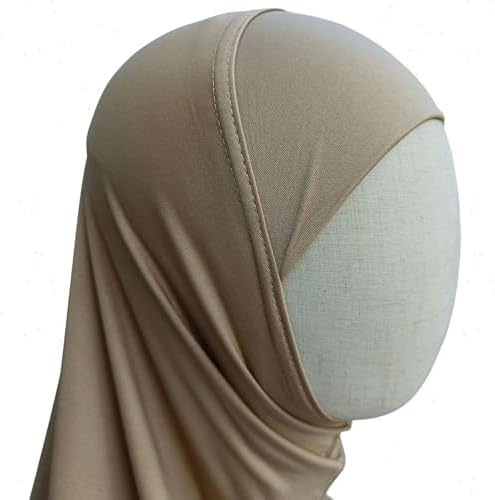 Vue 7 de Foulard Hijab Uni Amira