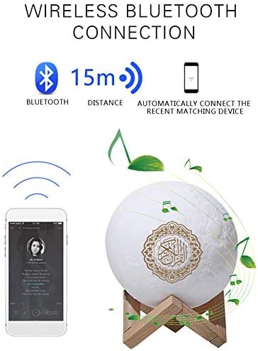 Vue 6 de Jingtaihua Veilleuse Quran