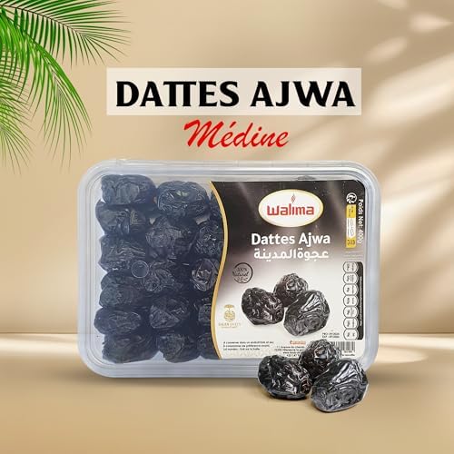 Vue 4 de Dattes Ajwa Walima