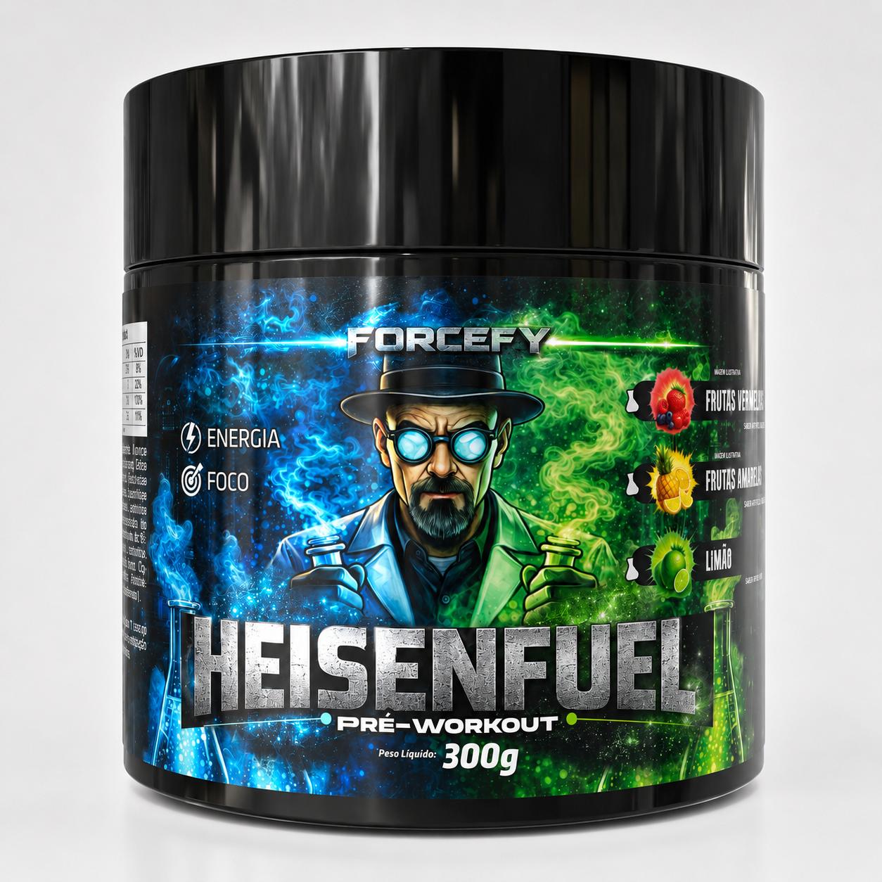 Imagem de Pre-Treino Heisenfuel ForceFy 300g Sabor:Limao